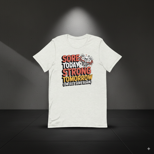 Sore Today Strong Tomorrow Men’s T-Shirt (Alt Design)