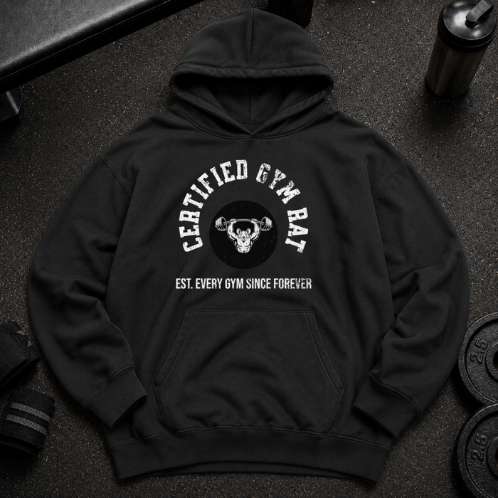 Certified Gym Rat Oversized Hoodie