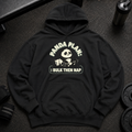 Panda Plan Bulk Then Nap Oversized Hoodie funny gym hoodie with panda design