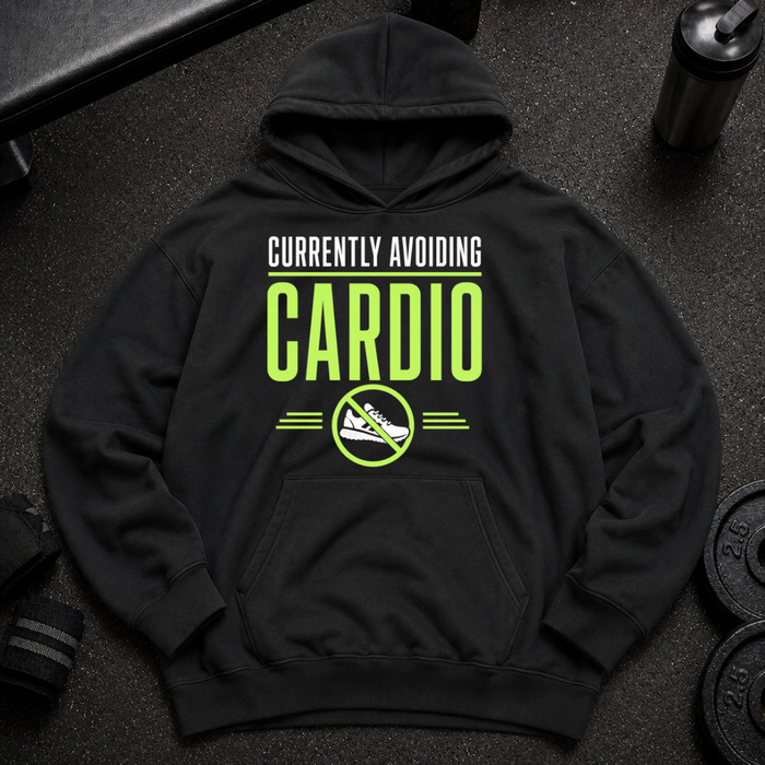 Currently Avoiding Cardio Oversized Hoodie