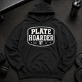 Plate Hoarder Oversized Hoodie funny lifting hoodie for gym rats
