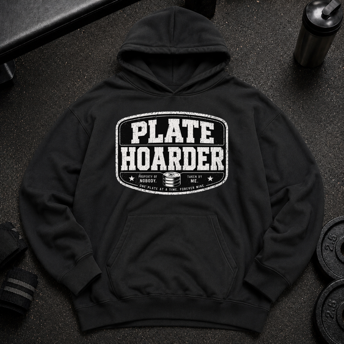 Plate Hoarder Oversized Hoodie