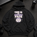This Is My Recovery Face Oversized Hoodie funny recovery day gym hoodie