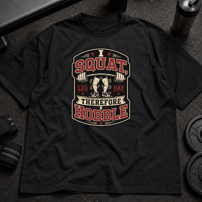 I Squat, Therefore I Hobble Tee
