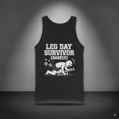 Leg Day Survivor Singlet