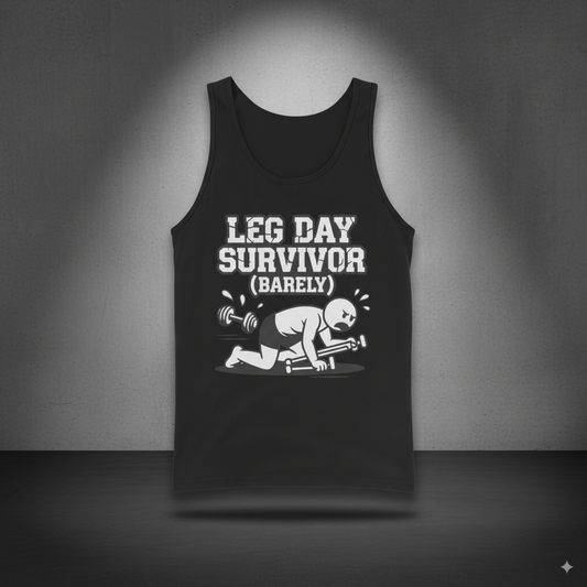 Leg Day Survivor Singlet