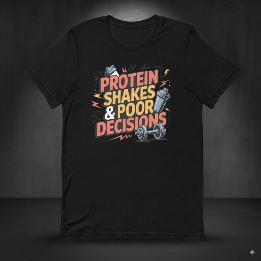 Protein Shakes Men’s T-Shirt (Alt Design)