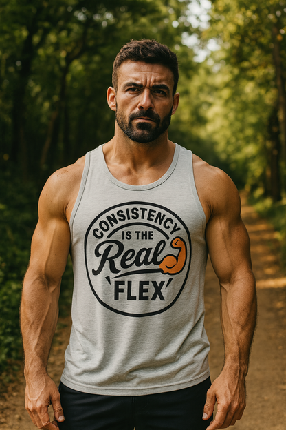 Consistency Singlet – Soft, Sustainable Gym Tank for Everyday Performance