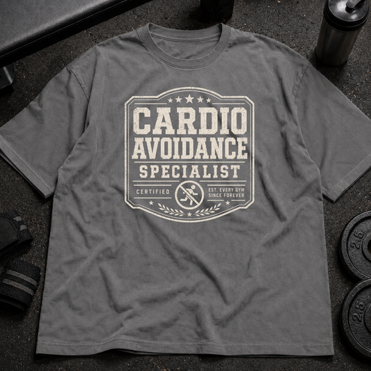 Cardio Avoidance Specialist Tee