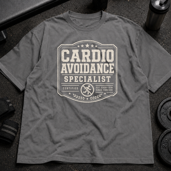 Cardio Avoidance Specialist Tee