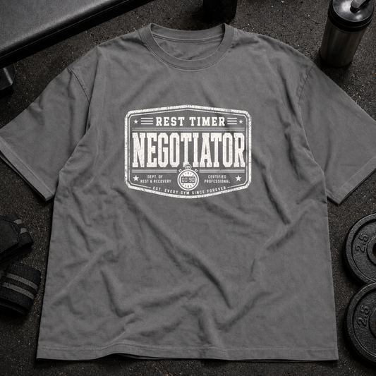 Rest Timer Negotiator Tee