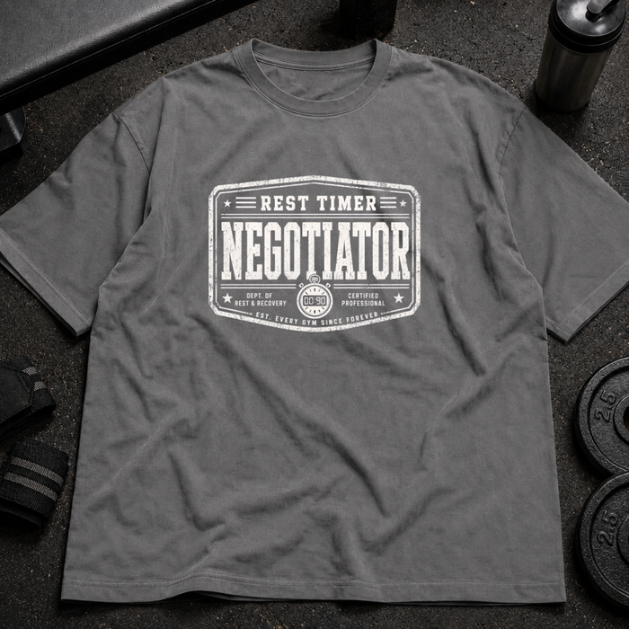 Rest Timer Negotiator Tee