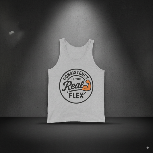 Consistency Singlet – Soft, Sustainable Gym Tank for Everyday Performance
