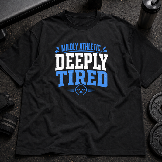 Mildly Athletic, Deeply Tired Tee
