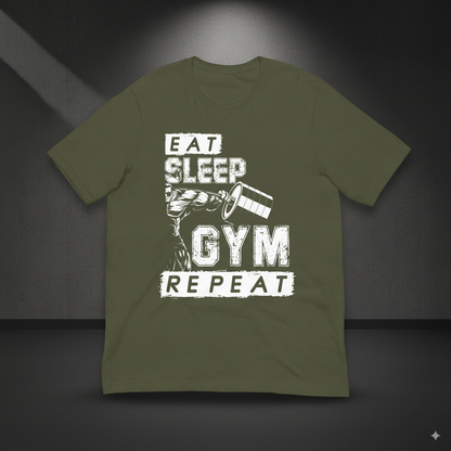 Eat, Sleep, Gym, Repeat T-shirt