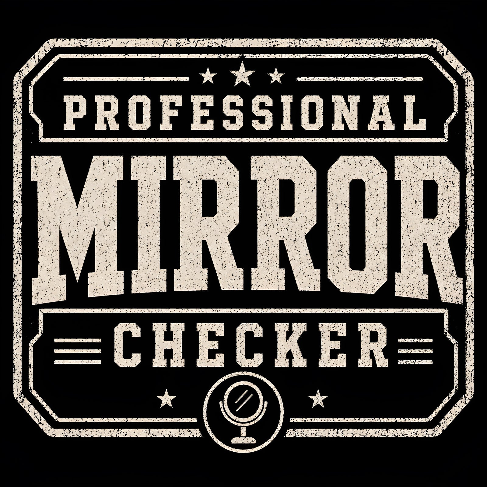 Professional Mirror Checker Pump Cover