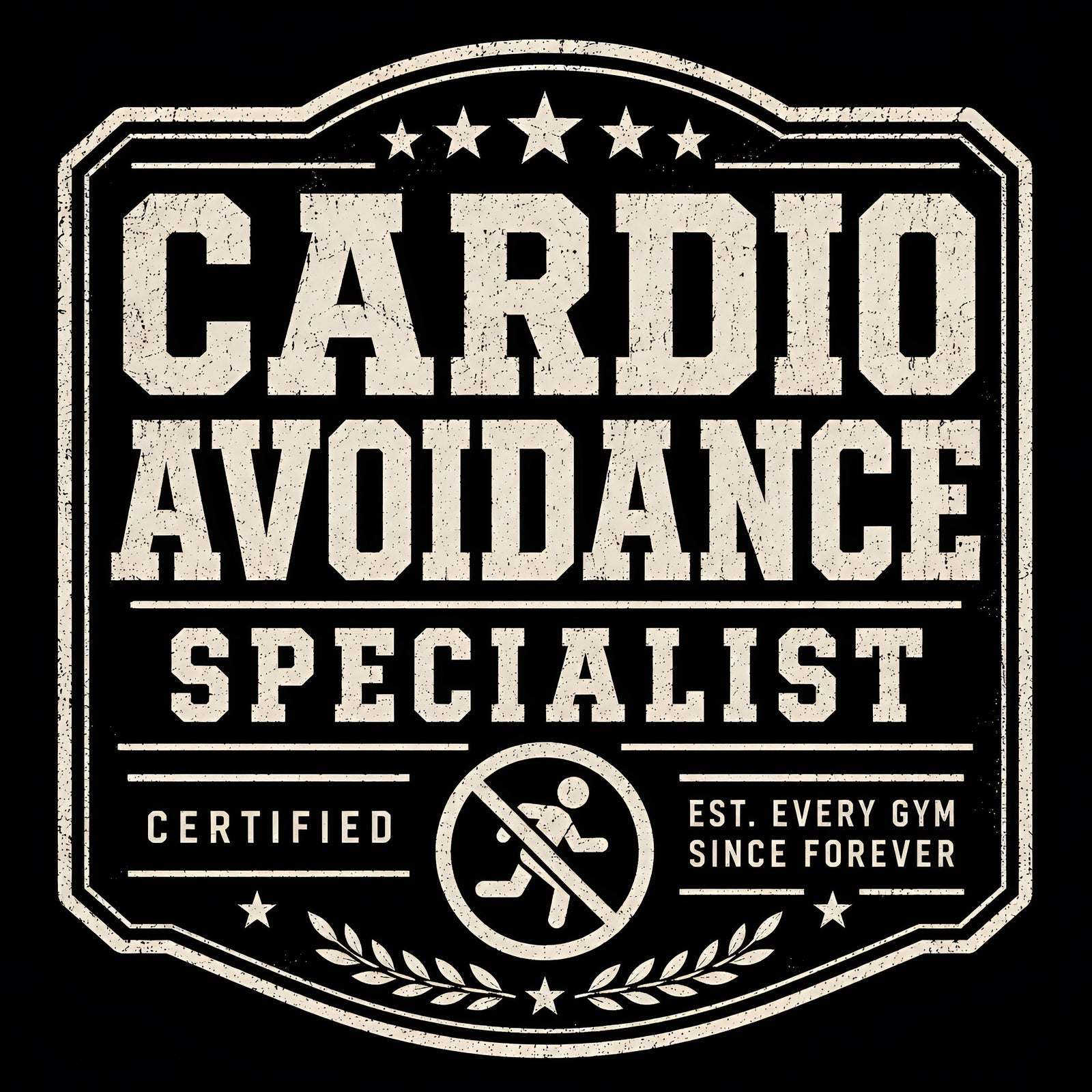 Cardio Avoidance Specialist Tee