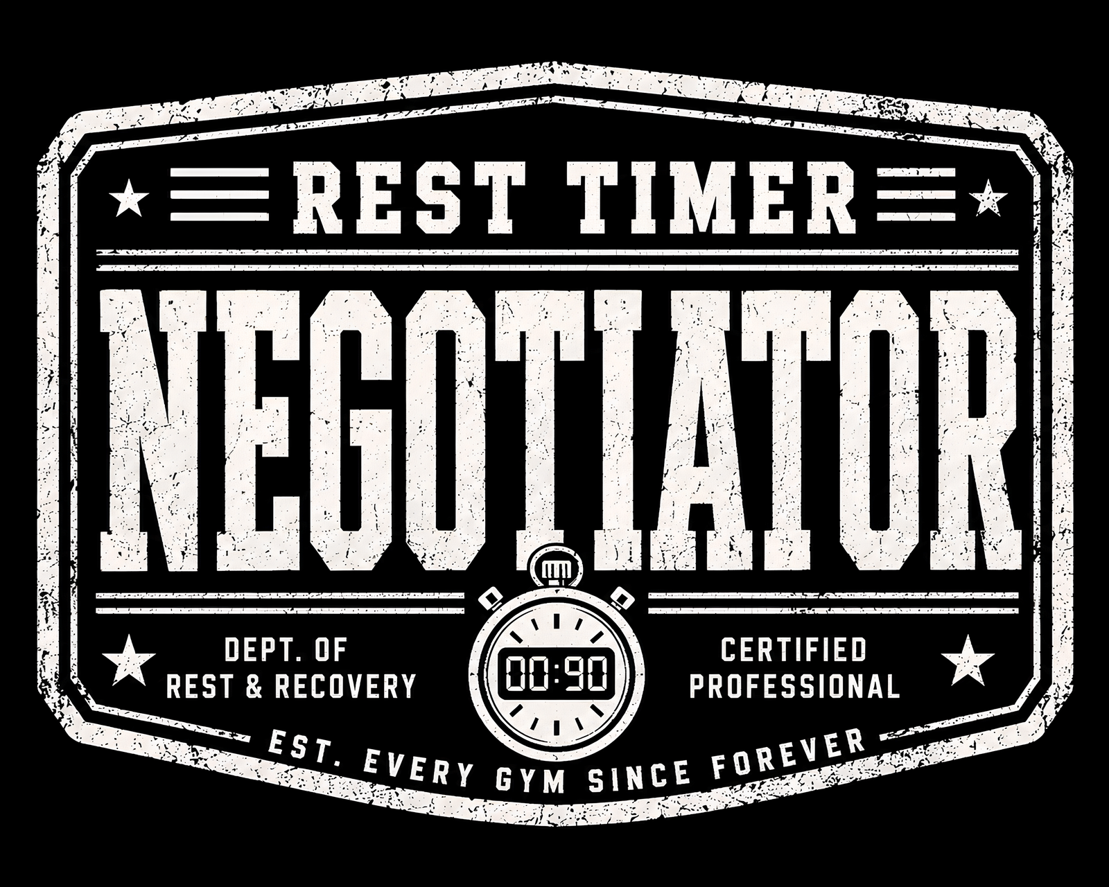Rest Timer Negotiator Tee
