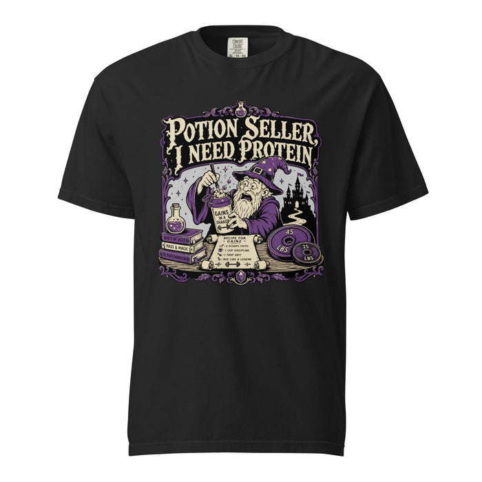 Potion Seller I Need Protein T-Shirt