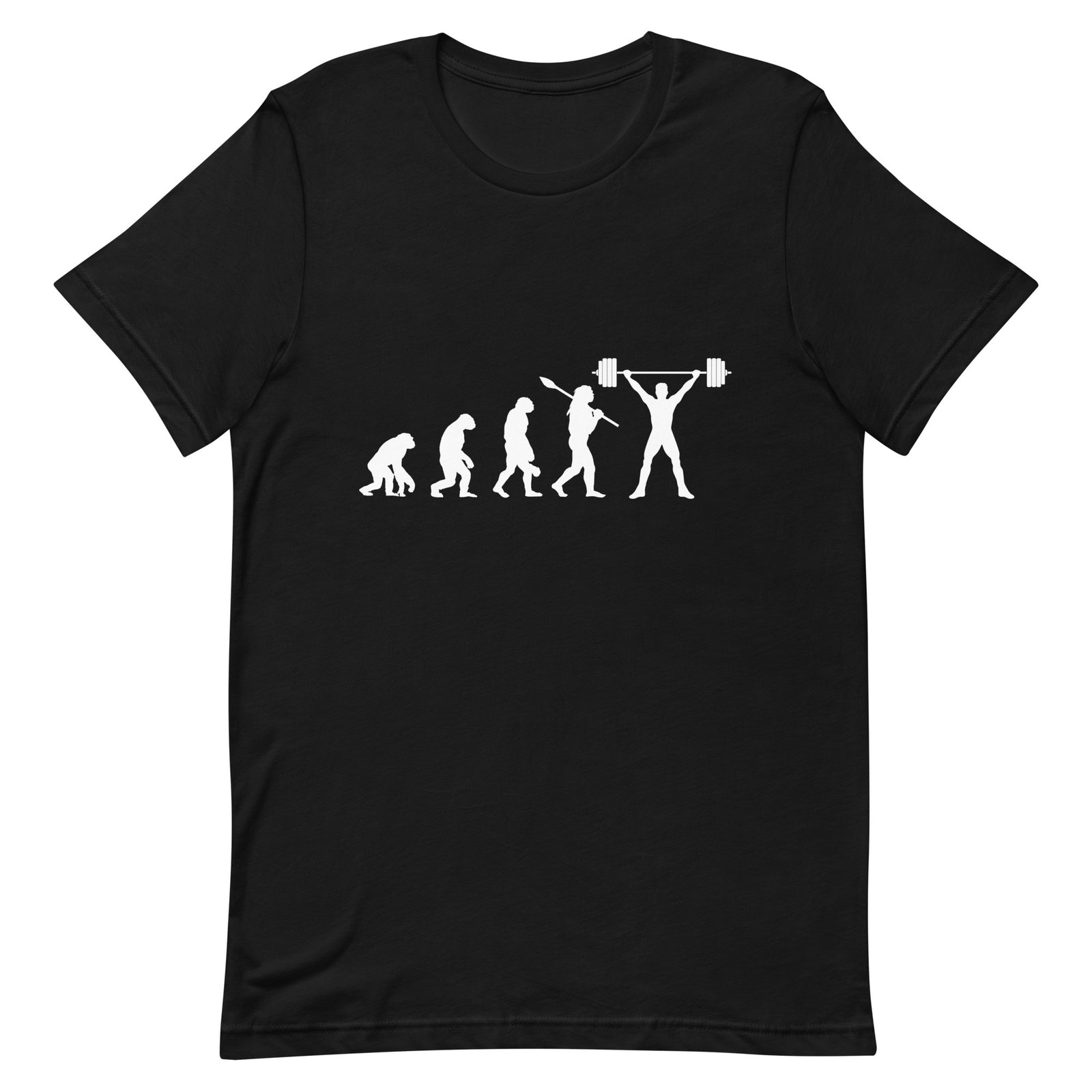 Bodybuilding Evolution gym t-shirt in black — I Gym Daily
