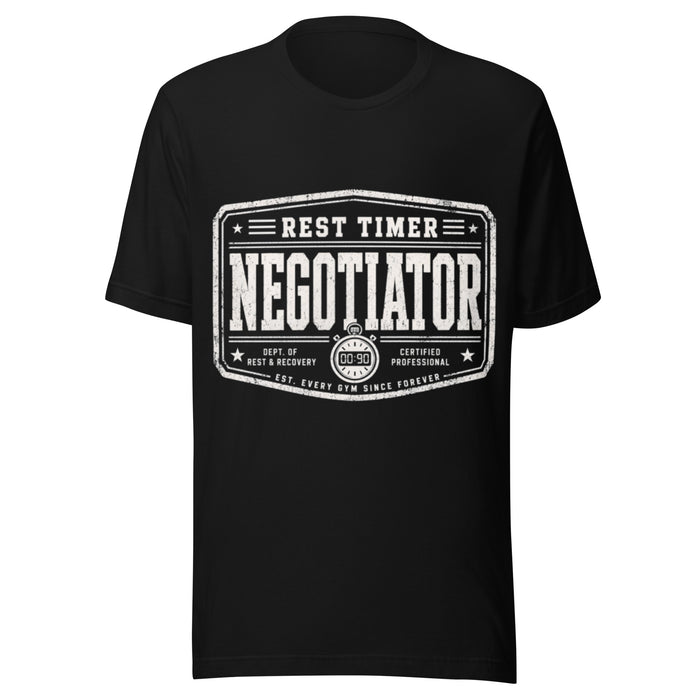 Rest Timer Negotiator Tee