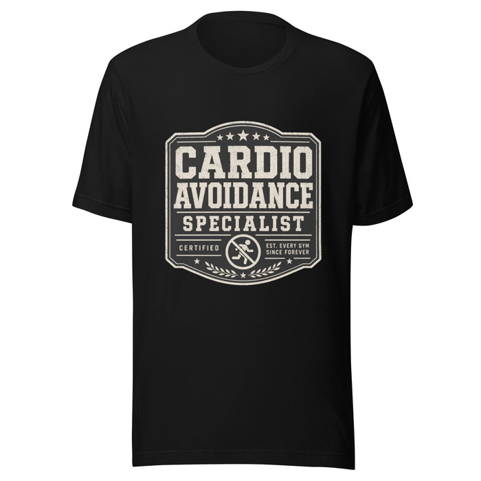 Cardio Avoidance Specialist Tee